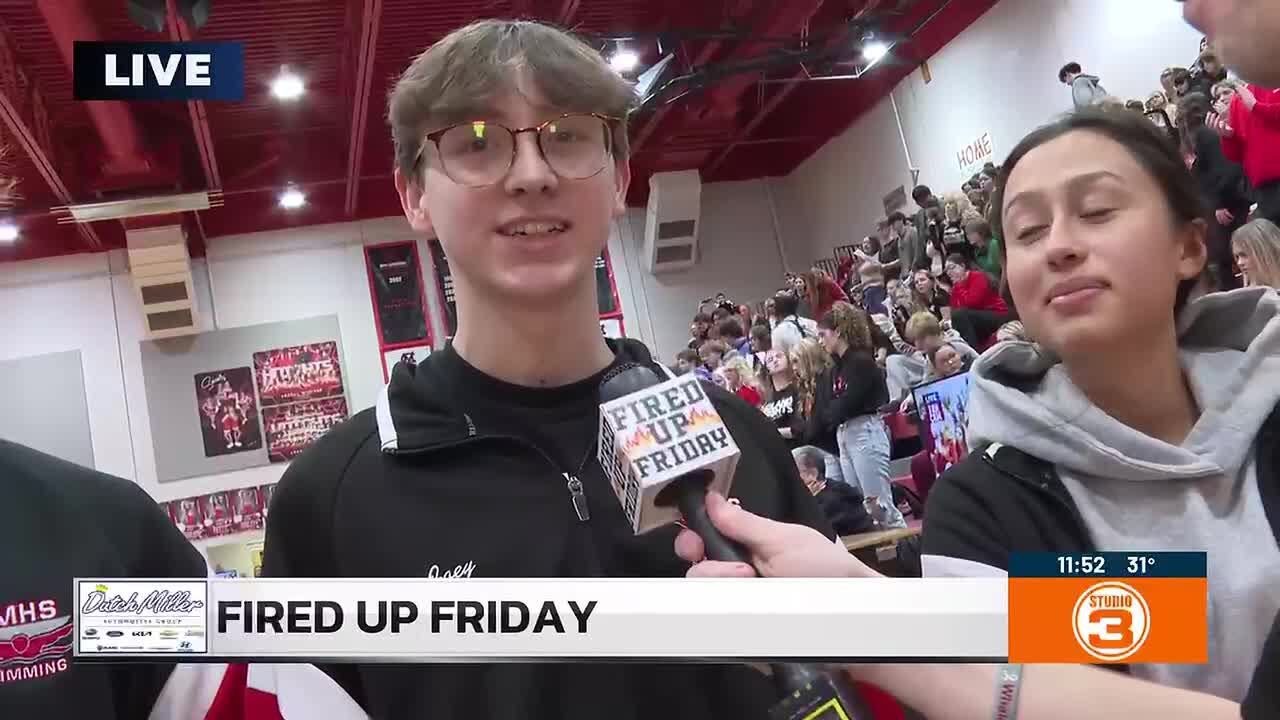 FIRED UP FRIDAY at Cabell Midland High School