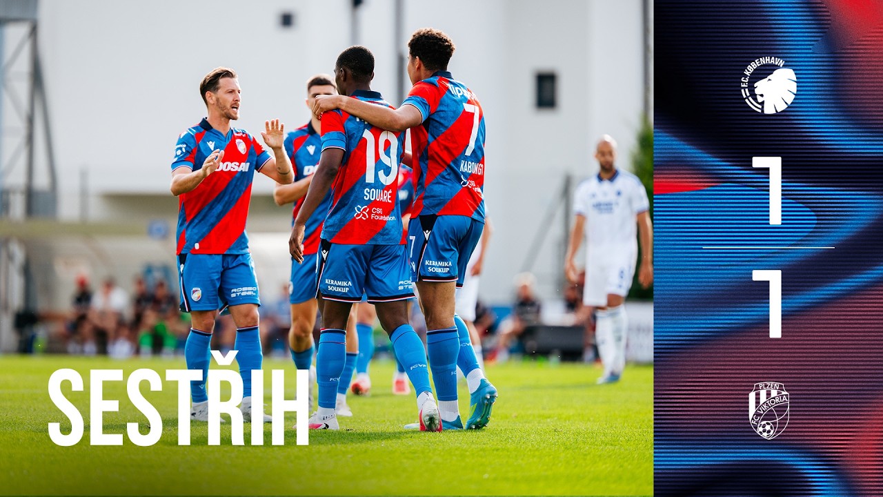 SESTŘIH: FC Kodaň vs. FC Viktoria Plzeň