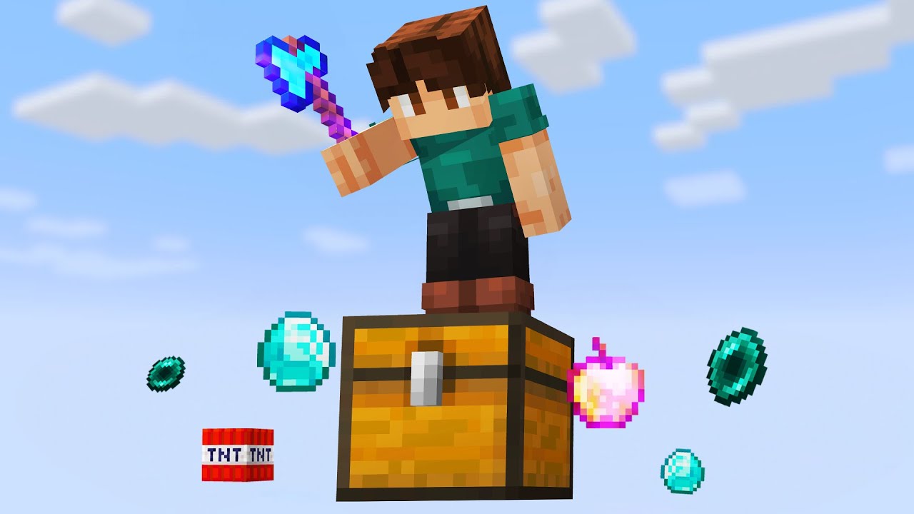 Minecraft, but it's ONE CHEST...