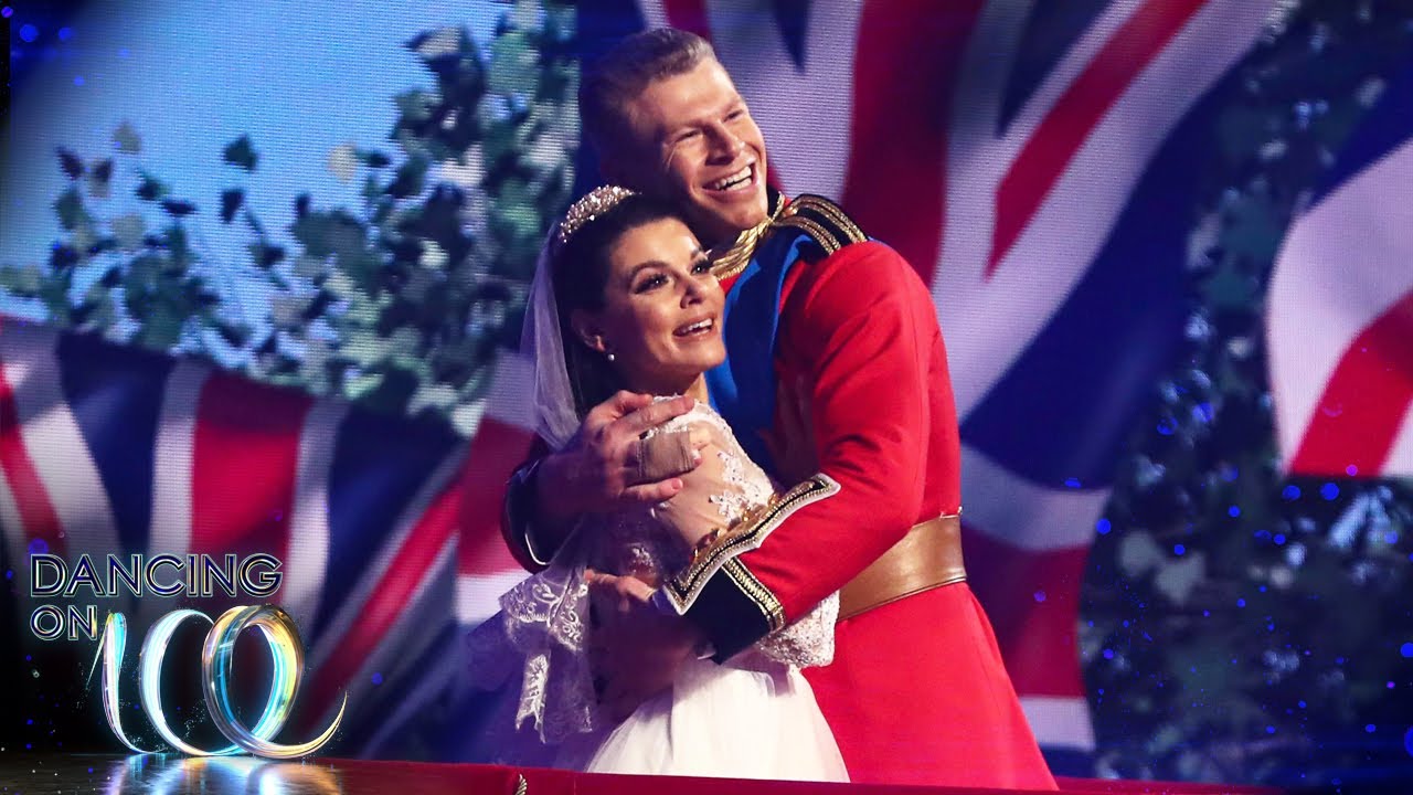 Faye and Hamish say ‘I do’ as they skate to Marry You as Kate and William 💍 | Dancing on Ice