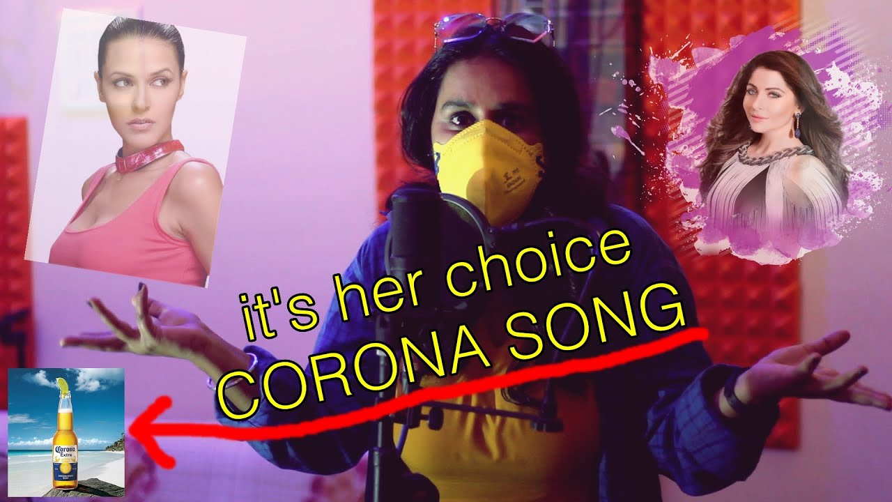 It's her choice 😷 CORONA SONG 💃 Kanika Kapoor and Neha dhupia roast in 1 minute