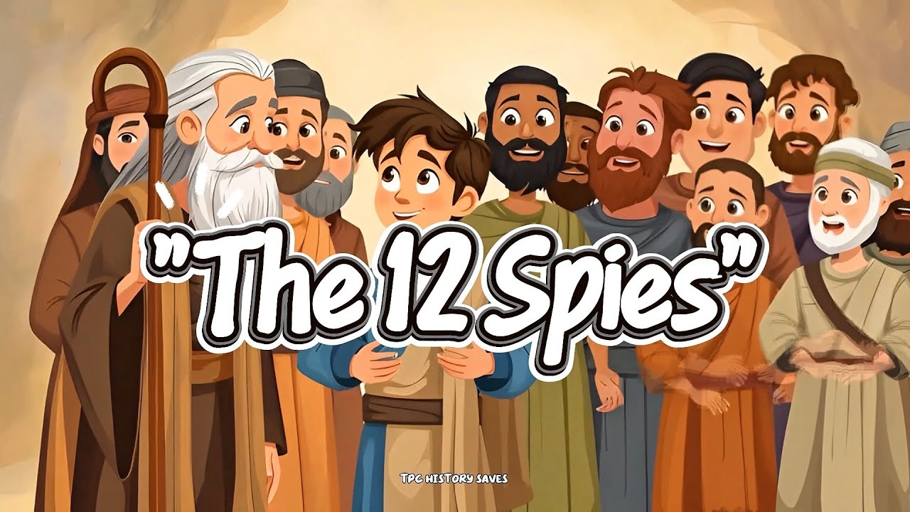 The Twelve Spies | Kids Bible Song | Joshua & Caleb | Sunday School Worship Song
