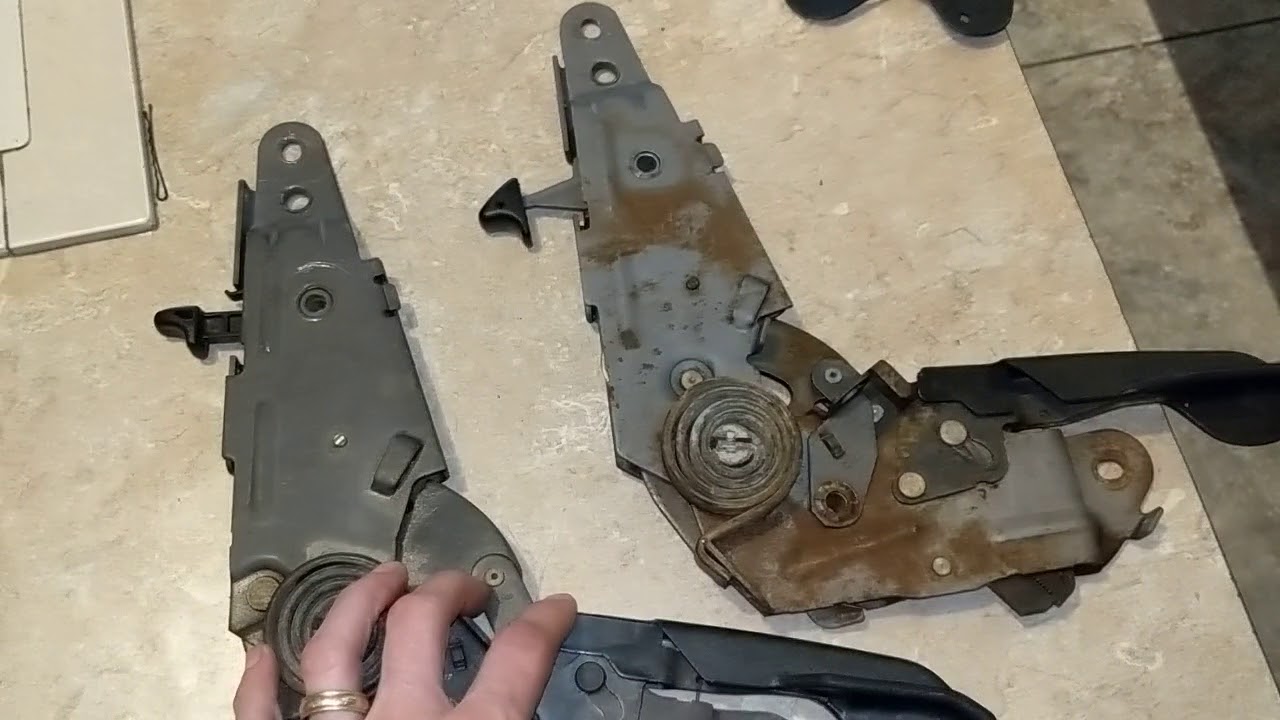 3rd Gen Camaro Firebird manual front seat lock recline mechanism fix