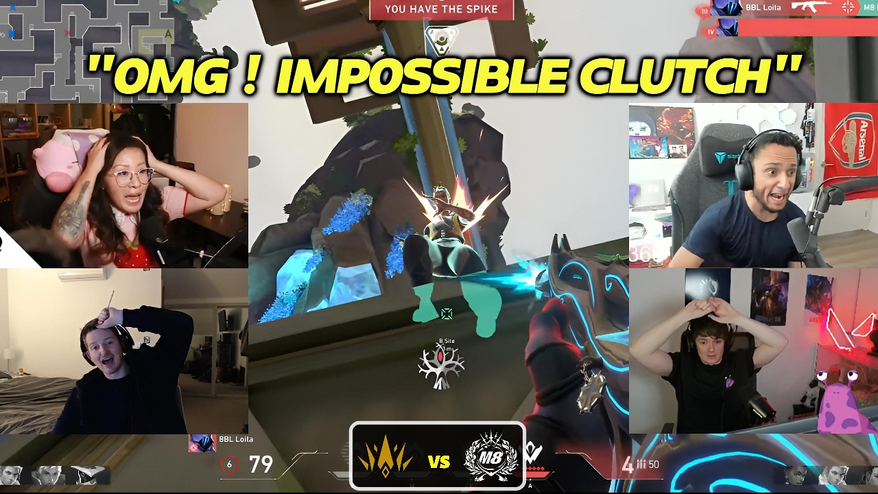 Streamer React To Unbelievable Moments from BBL vs Gentle Mates