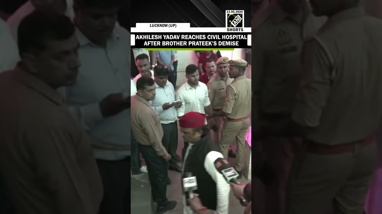 SP chief Akhilesh Yadav reaches civil hospital after brother Prateek Yadav&rsquo;s demise