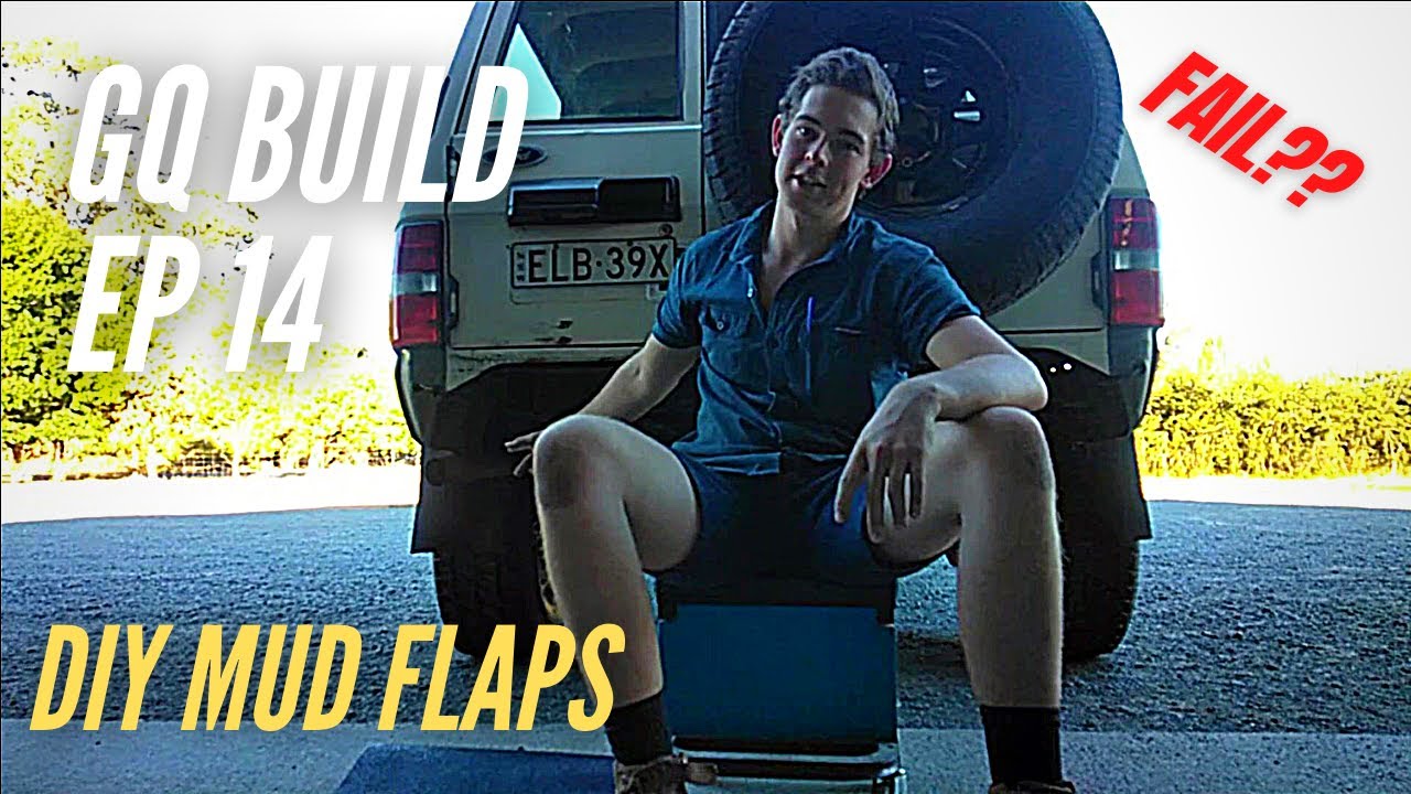 DIY Mud-Flaps on a GQ Patrol / GQ Build ep 14