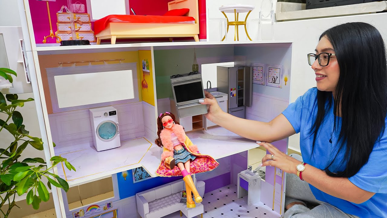 COMPRÉ una CASA PARA MUÑECAS que SE VE MUY REAL | Daailum