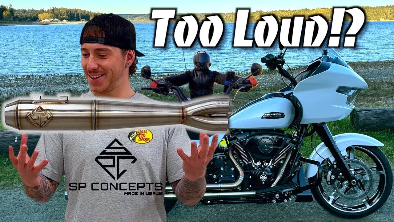 SP Concepts Turnpike 2-1 M8 Exhaust Install & Ride Review, 2024 Harley Davidson Road Glide