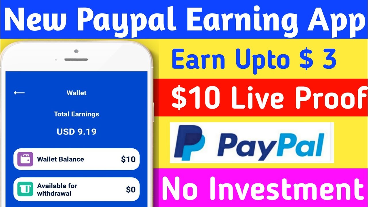 Paypal Earning Apps 2023 | PayPal Money Earning Apps | Paypal Games For Money | PayPal Earn Money