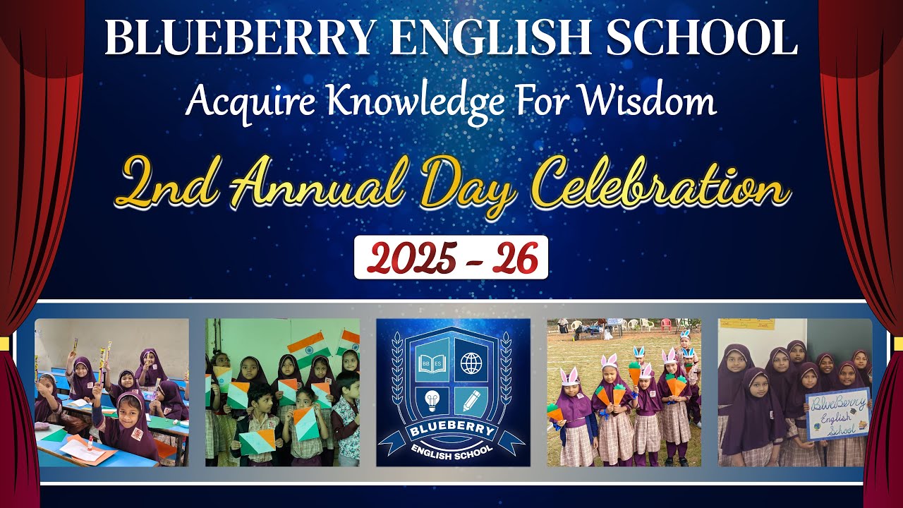 Blueberry English School | 2nd Annual Day 2025 - 26  (Ulwe) | Session 2
