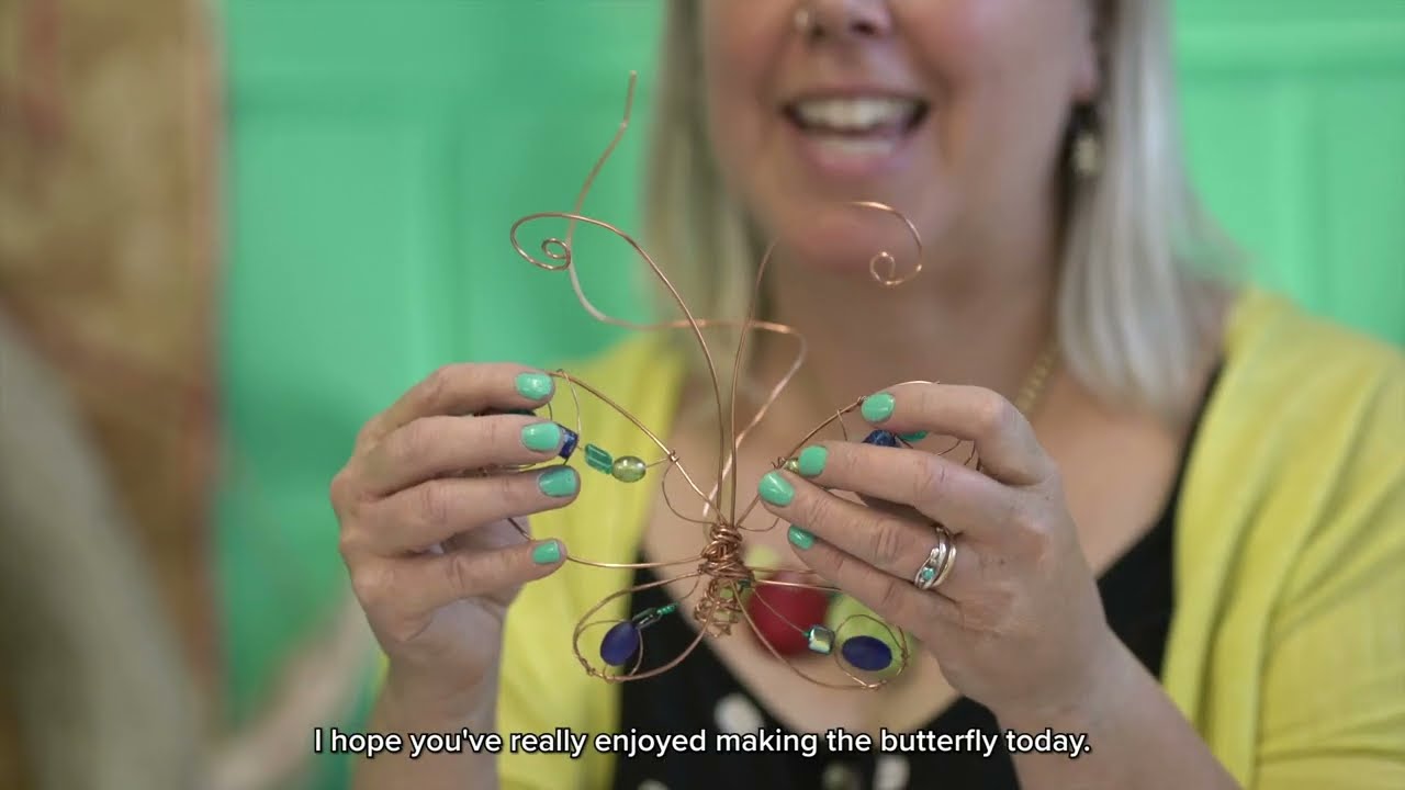 Wire Making: A Wire Butterfly