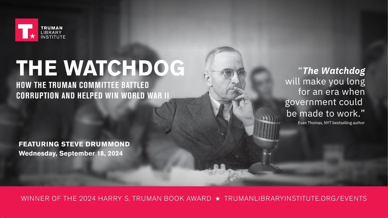 HARRY S. TRUMAN BOOK AWARD | THE WATCHDOG