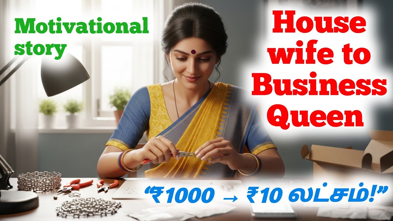 வீட்டிலிருந்தே லட்சம்... ரகசியம் என்ன?   |   business motivation story in tamil