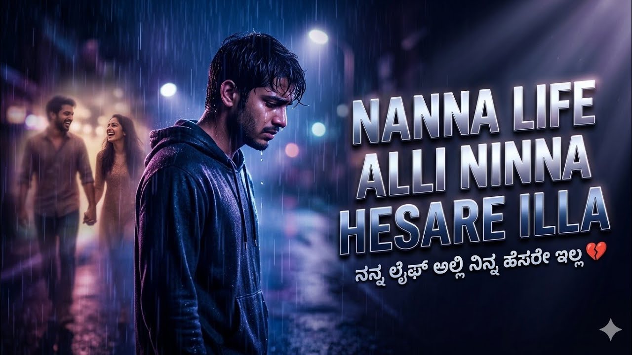 ನಿನ್ನ ಹೆಸರೇ ಇಲ್ಲಾ || Akshay M Vhaval || Kannada Song 2025 #viral #trending #cover #music 