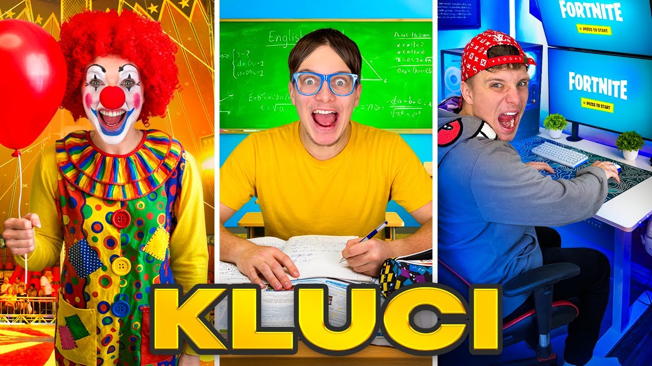 TYPY KLUKŮ!