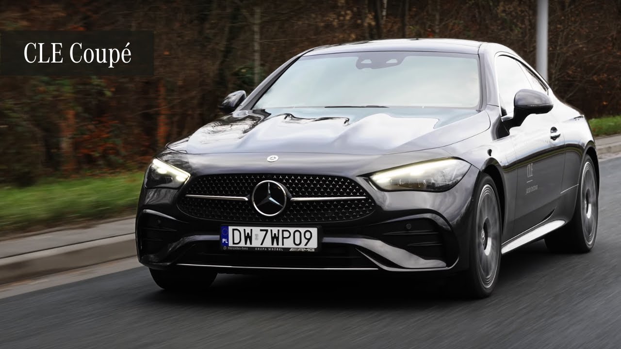 Mercedes-Benz CLE 200 Coup&eacute; 2024 - test, jazda pr&oacute;bna, prezentacja