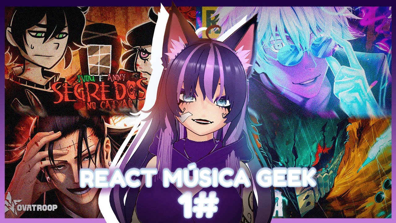[REACT GEEK] Primeira live reagindo às músicas que o chat recomendou!