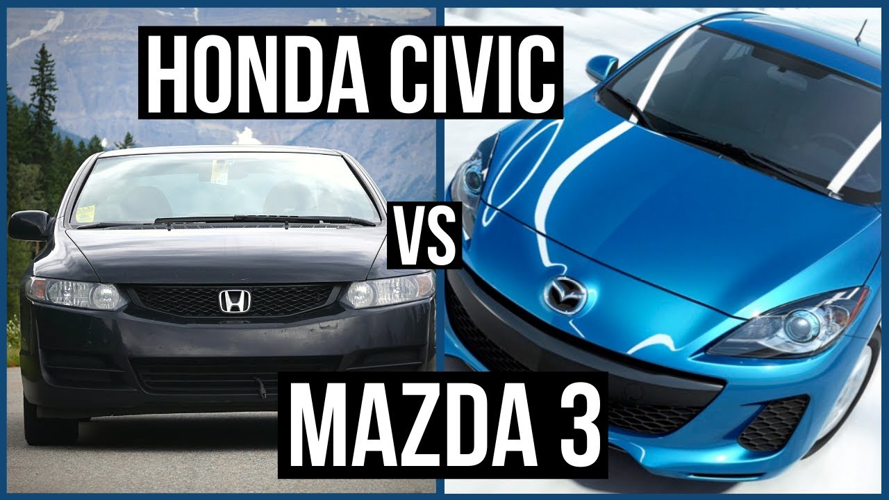 Honda Civic против Mazda 3 — обзор лучших подержанных автомобилей (2006–2021)