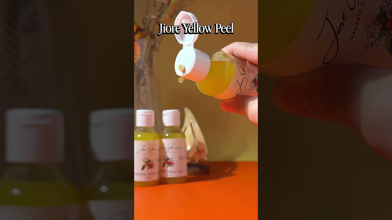 Jiore yellow peel 💫🔥 Shop www.jioreskin.in