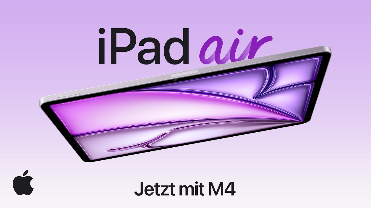 Das neue iPad Air mit M4