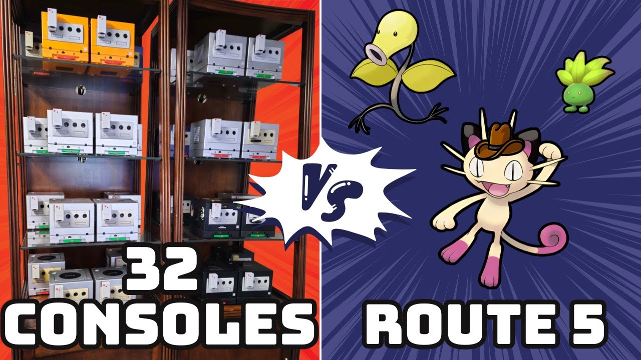 Hunting SHINIES on 32 GameCubes...