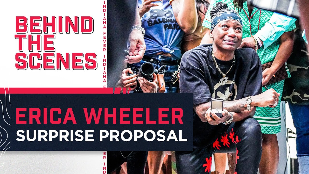 Erica Wheeler Proposes to Her Girlfriend After the Indiana Fever's Win vs. Dallas Wings