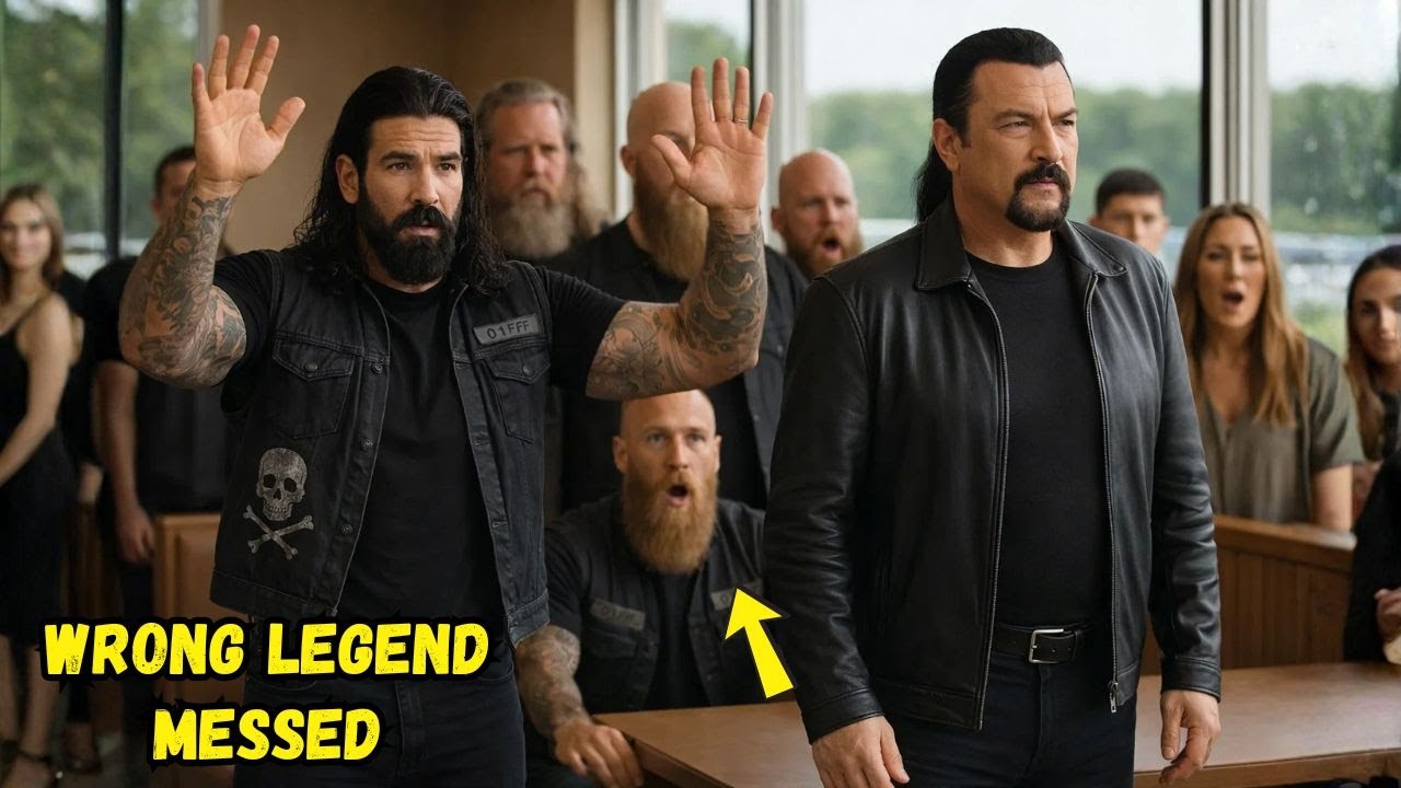 BIKERS MESS WITH STEVEN SEAGAL — NOT KNOWING HE’S A KARATE BLACK BELT