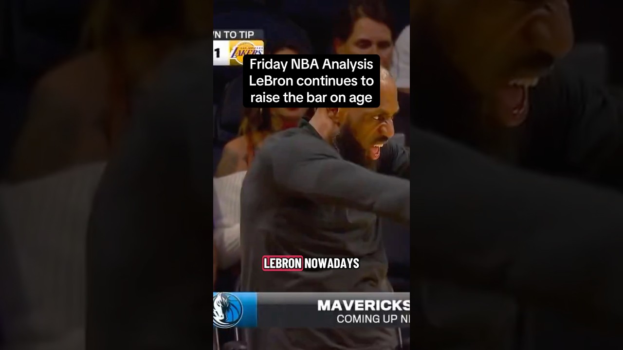 NBA Analysis: LeBron and Father Time #nba #basketball #shortsfeed #nbaanalysis #lebronjames