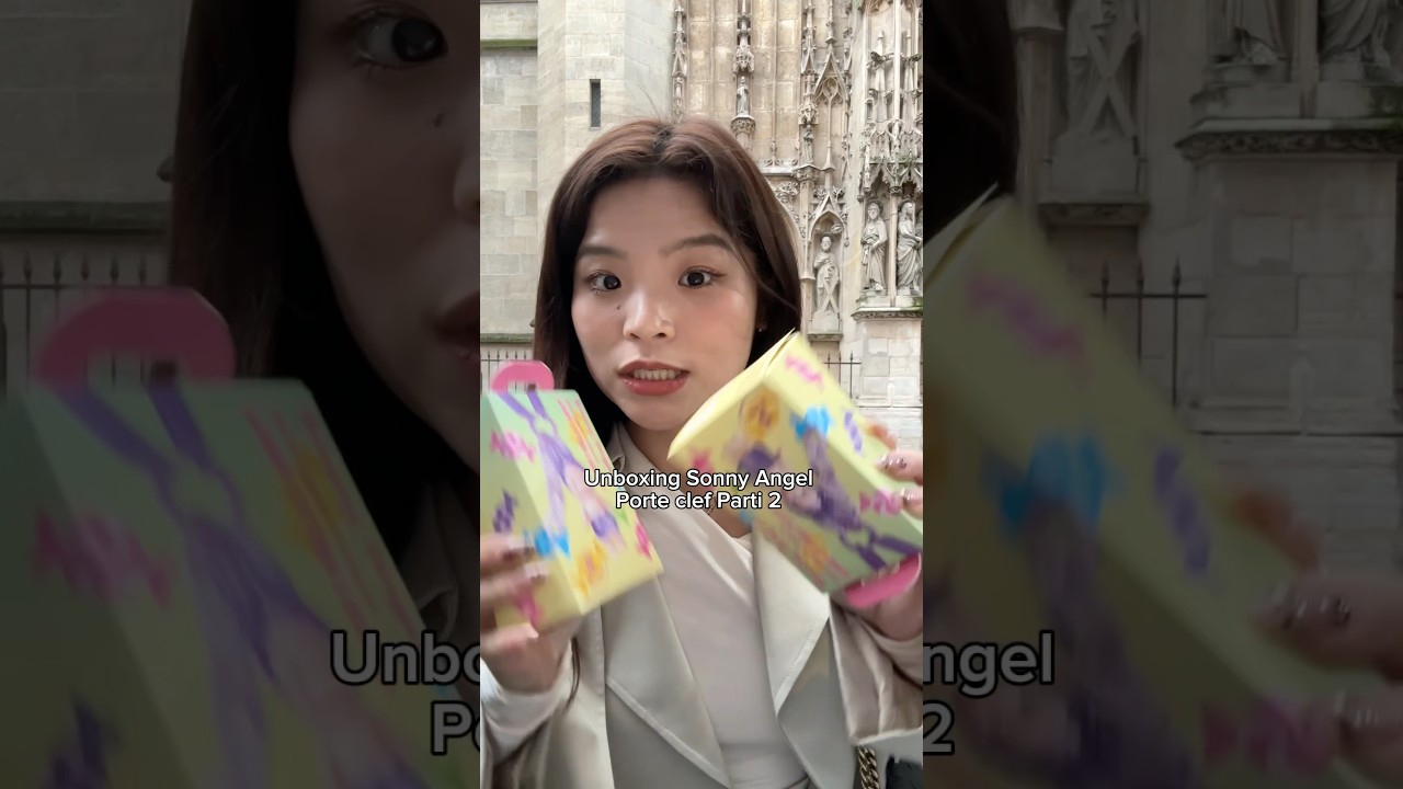 YEES J&rsquo;AI EU CELUI QUE JE VOULAIS !!! #unboxing #unboxingvideo #sonnyangel #paris #cute #cutebaby