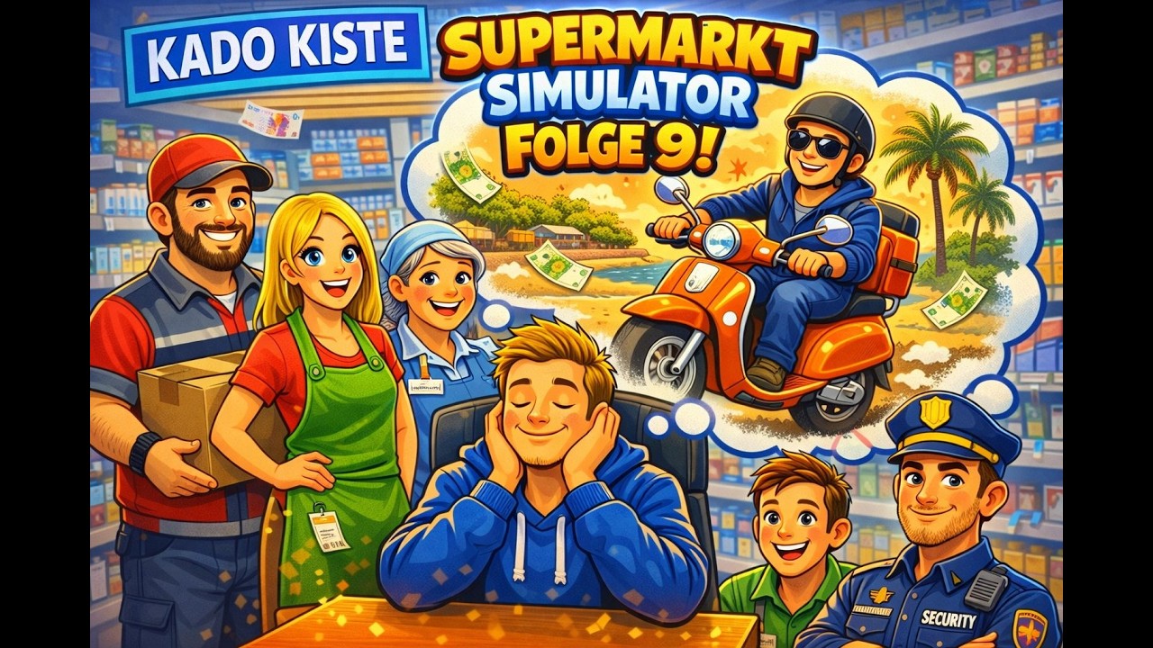 Domis Träume gehen in erfüllung im Supermarkt Simulator Folge 9