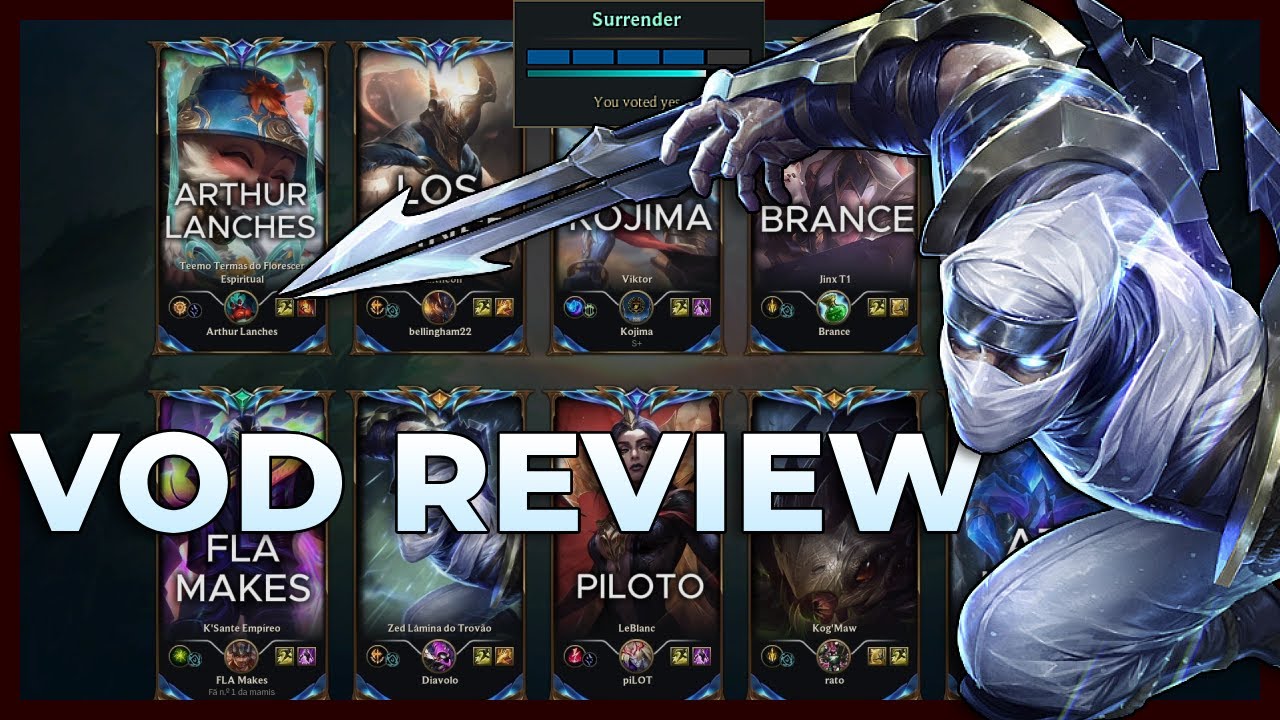 REVIEW DA MINHA PARTIDA CONTRA 5 CHALLENGERS (ELES DERAM FF15)
