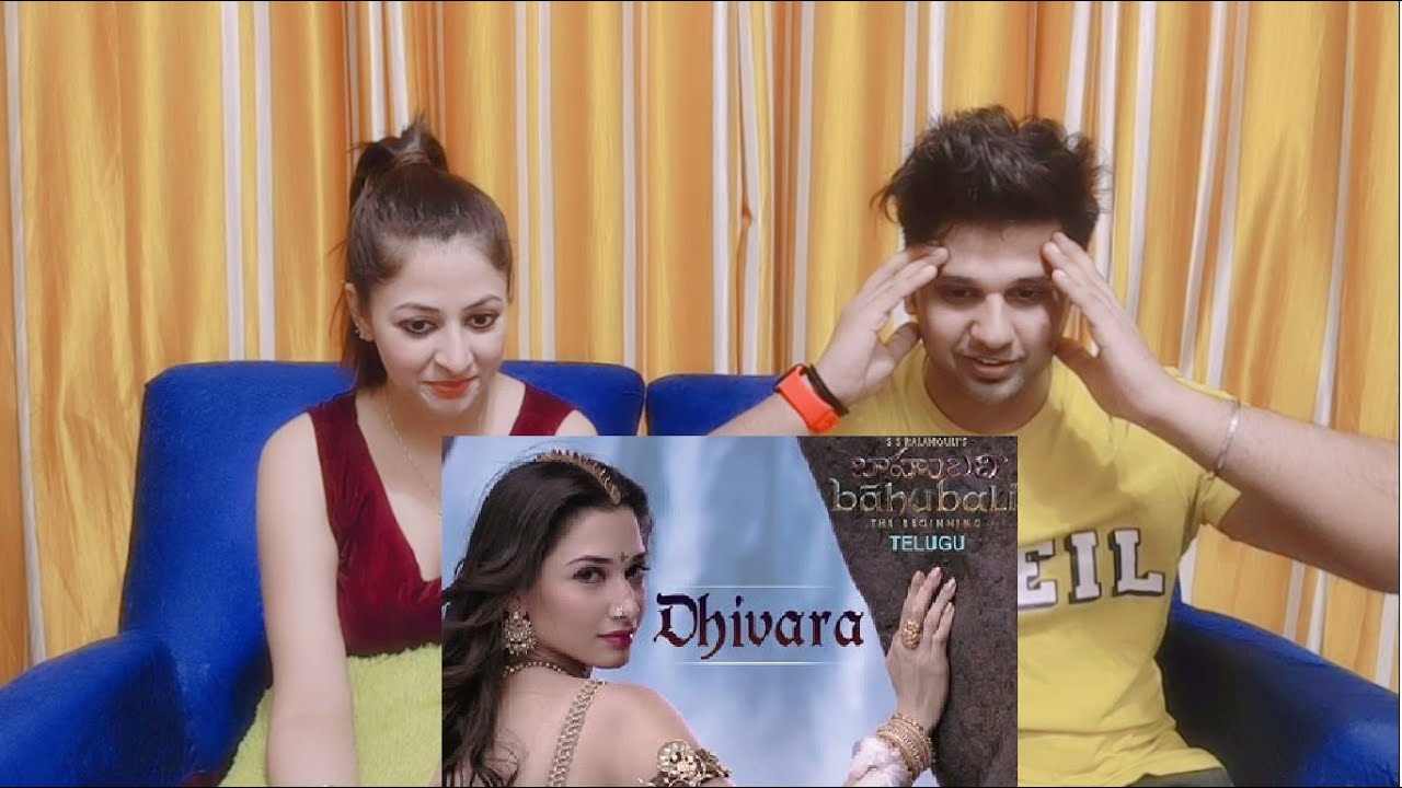 Dhivara Full Video Song REACTION | Baahubali | Prabhas, Tamannaah, Rana, Anushka | SIBLINGS REACTION