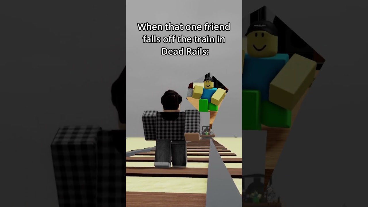 Dead Rails Fall #contrope #roblox #robloxanimation #funny #recommended #deadrails