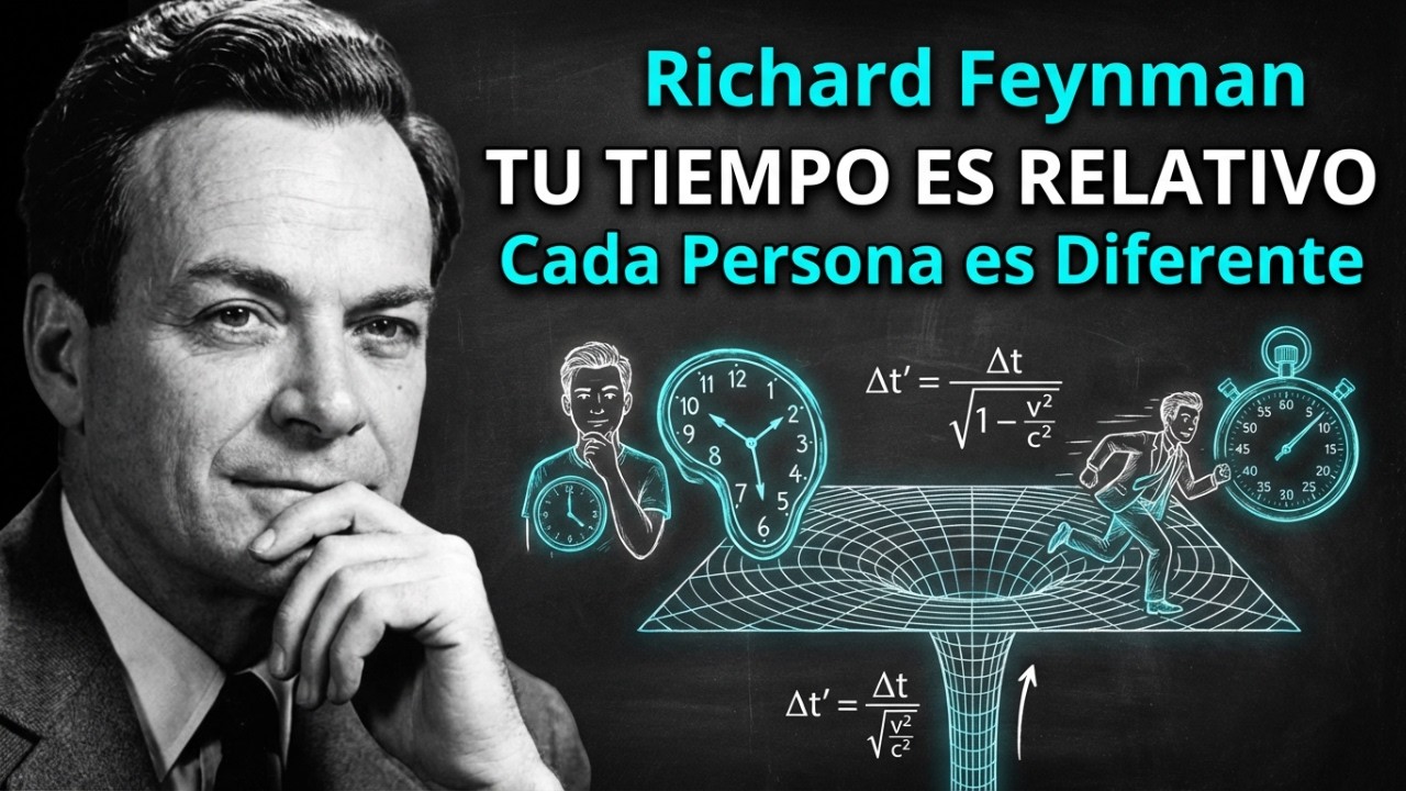 El TIEMPO de cada persona es DIFERENTE - Richard Feynman