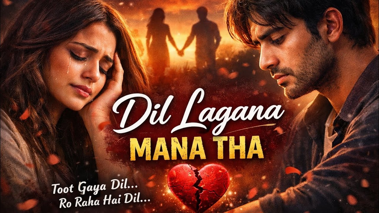Dil Lagana Mana Tha 💔 | Heart Touching Sad Love Song | New Hindi Song 2026