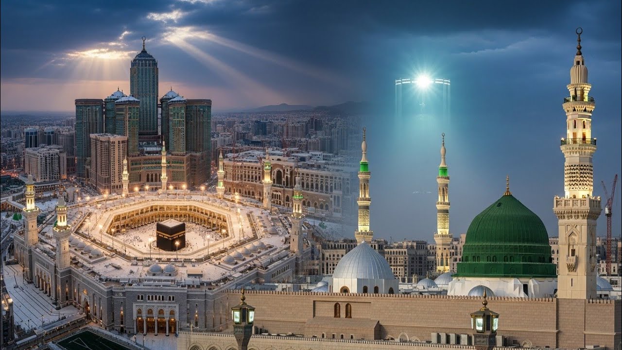 🕋 LIVE: Makkah & Madinah Sharif | Roza e Rasool ﷺ & Khana Kaaba Live 24/7 | Spiritual Peace Stream 🌙