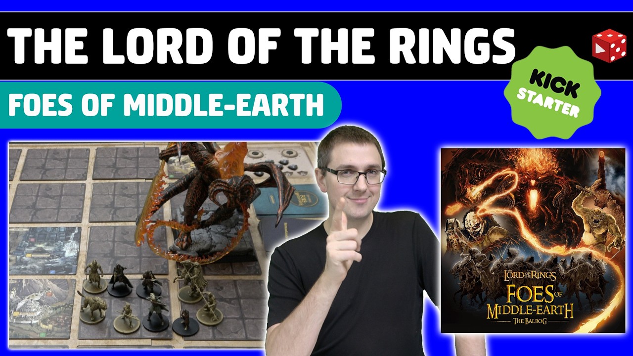 Lord of the Rings: Foes of Middle-Earth - deutschsprachiges Crowdfunding Preview (Paid Content)