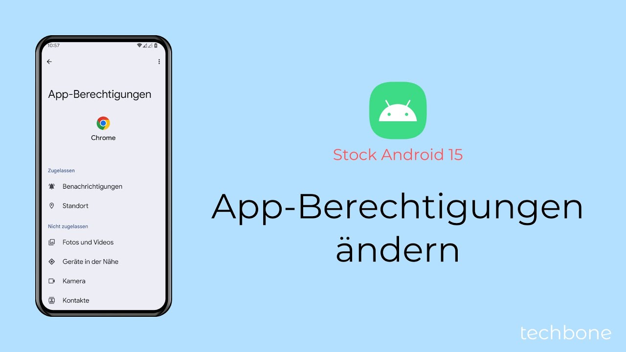 App-Berechtigungen &auml;ndern [Android 15]