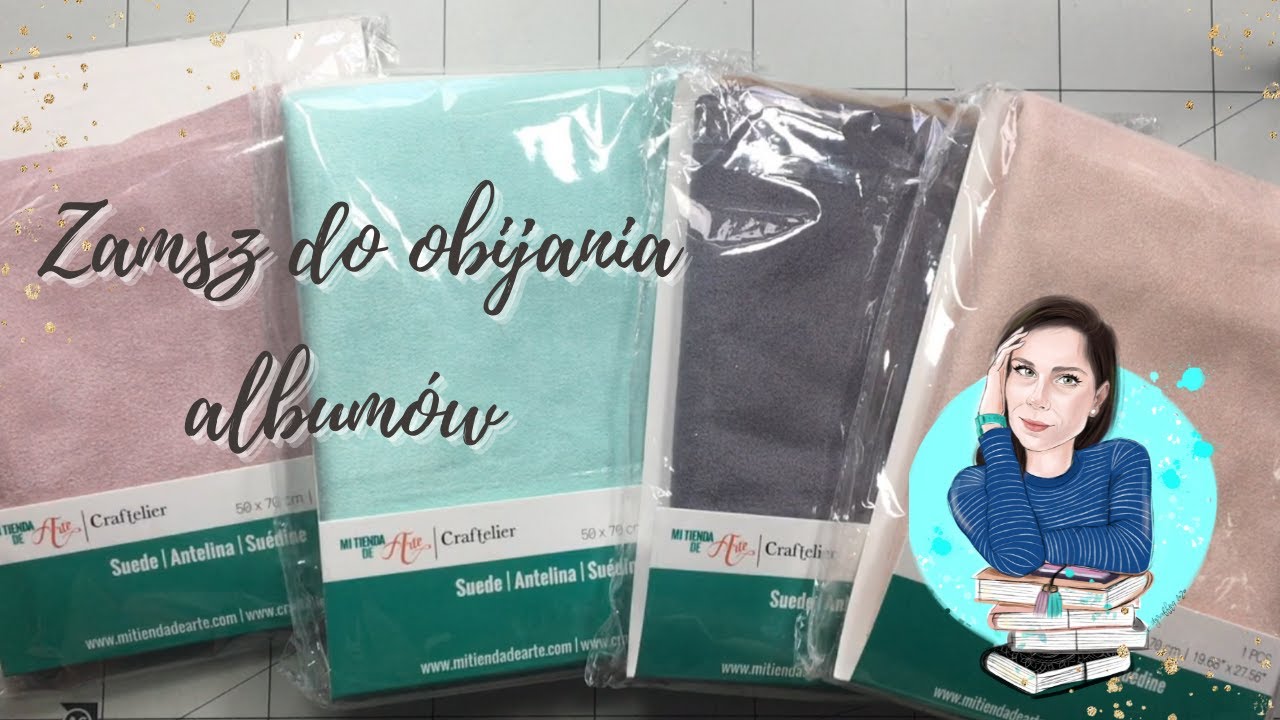 Zamszowy materiał do obijania okładki albumu - hit czy kit?  scrapbooking | Co ja narobiłam!