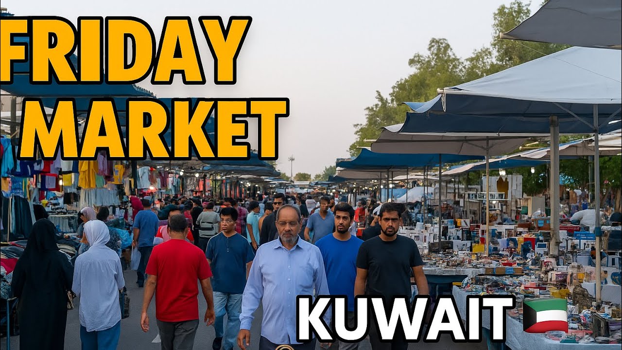 🛍️ &ldquo;Exploring Friday Market in Kuwait 🇰🇼 | Souq Al-Juma&rsquo;a Tour&rdquo;
