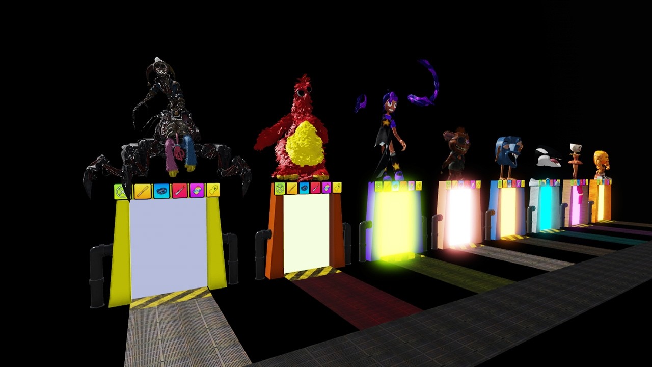 Roblox Enter Brainrot New Characters Poppy Playtime GIBLET,  LILY LOVEBRAIDS, CHUM, PROTOTYPE