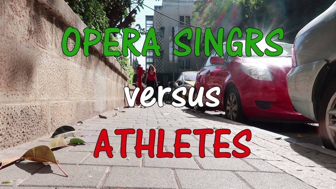 OPERA SINGERS VERSUS ATHLETES!