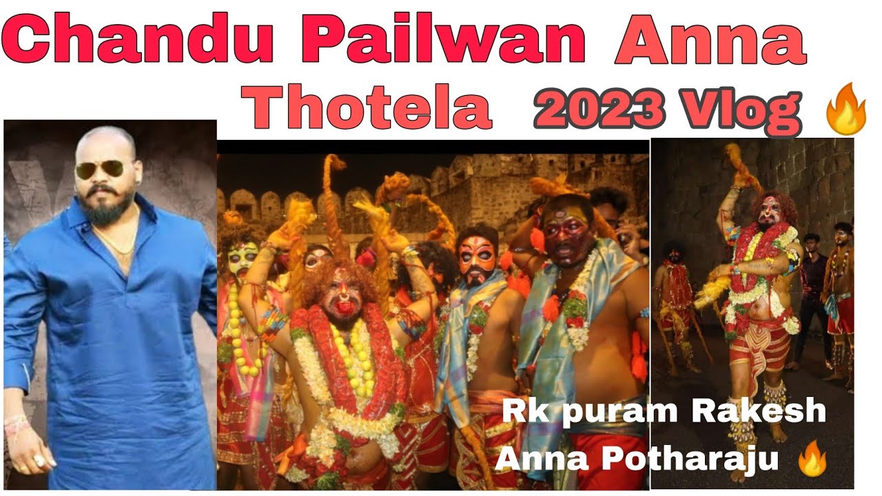 Chandu Pailwan Anna || Thottela || Vlog 2023 || Kranthi chary || New hyderabadizz ||