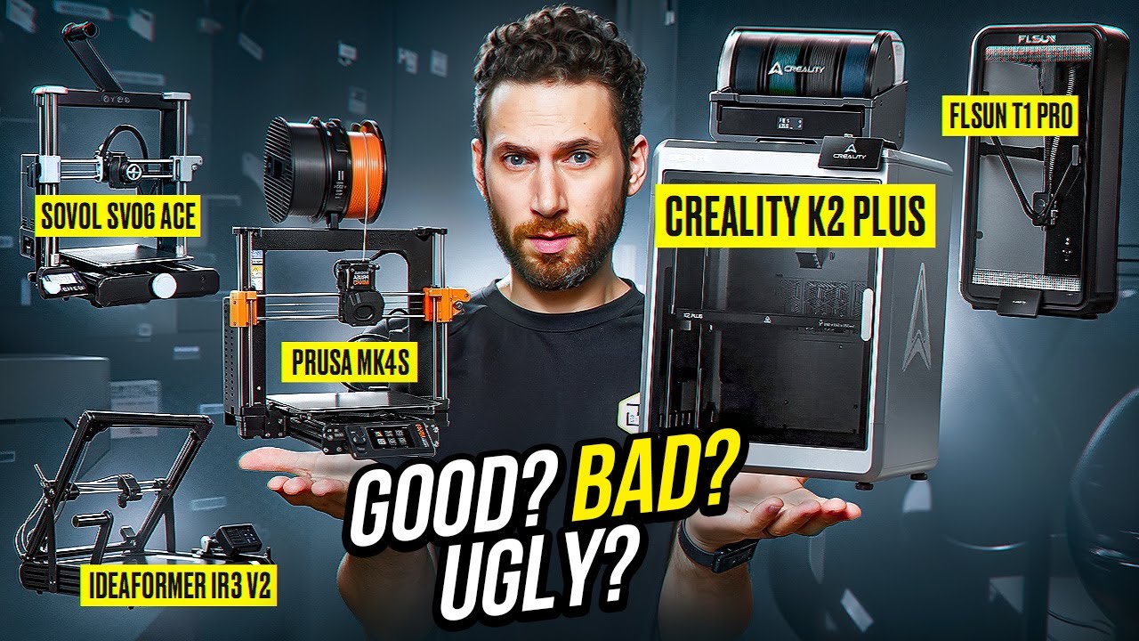 Хороший, плохой, уродливый: Creality K2 Plus? T1 Pro? SV06 ACE? MK4S?