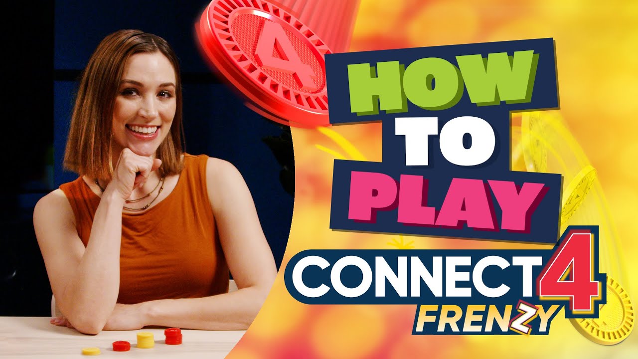 Как играть в Connect 4 Frenzy | Frenzy встречает веселье &laquo;Бесплатно для всех&raquo;! | Hasbro Games
