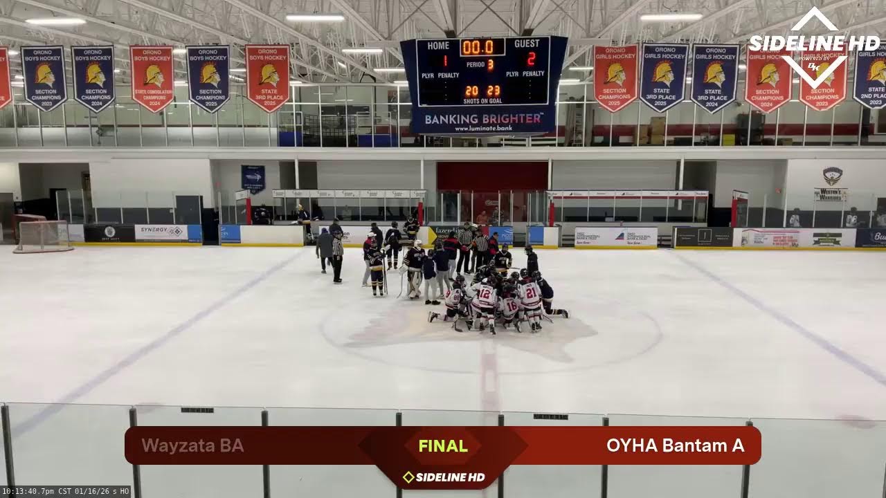 OYHA Bantam A vs. Wayzata BA (2026.01.16)