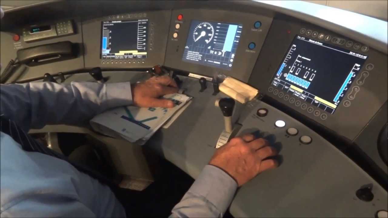 Como se conduce un Ave Serie 103, el Velaro de Renfe