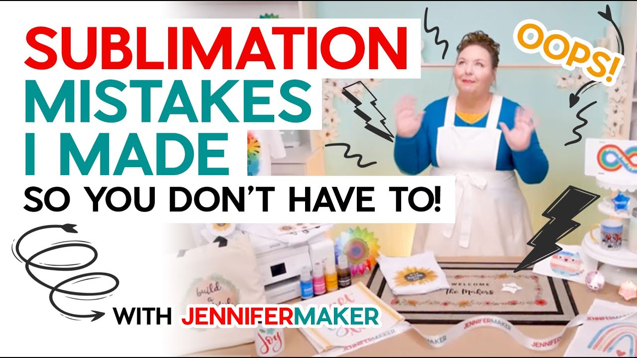 Sublimation Mistakes I Made (So You Don't Have To) | How to Fix Sublimation Problems