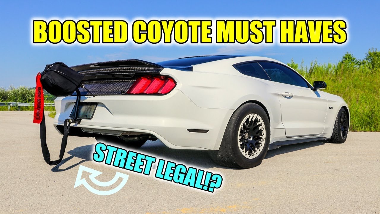 BOOSTED 5.0 Coyote MUST HAVE MODS!