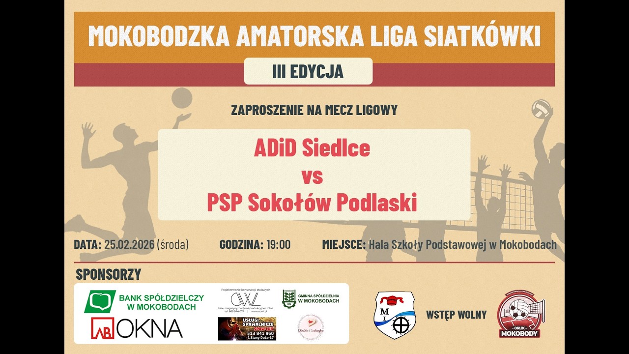 ADiD Siedlce vs PSP Sokoł&oacute;w Podlaski 🔥💪 🔥